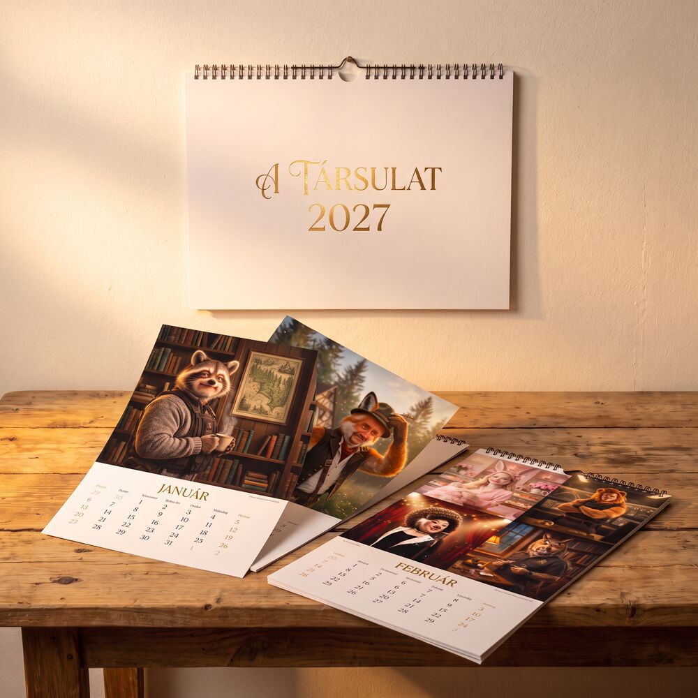 A Társulat 2027 falinaptár